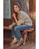 Image #6 - Lamo Footwear Women's Mila Charcoal Slippers - Moc Toe, , hi-res