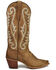 Dan Post Women's Magic Fashion Tall Western Boots - Snip Toe, Lt Brown, hi-res