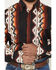 Image #3 - Wrangler Men's Checotah Southwestern Print Long Sleeve Snap Western Shirt, Black, hi-res