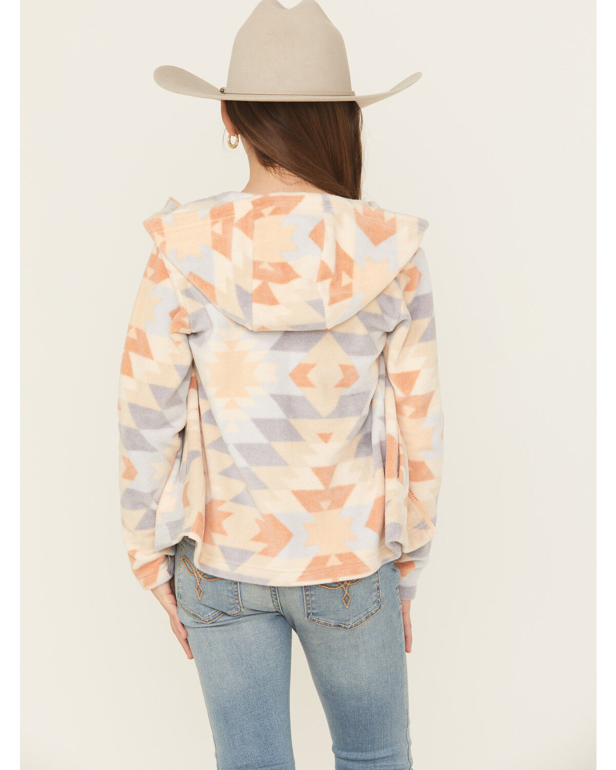 Image #4 - Cruel Girl Girls' Polar Fleece Jacket, Light Pink, hi-res