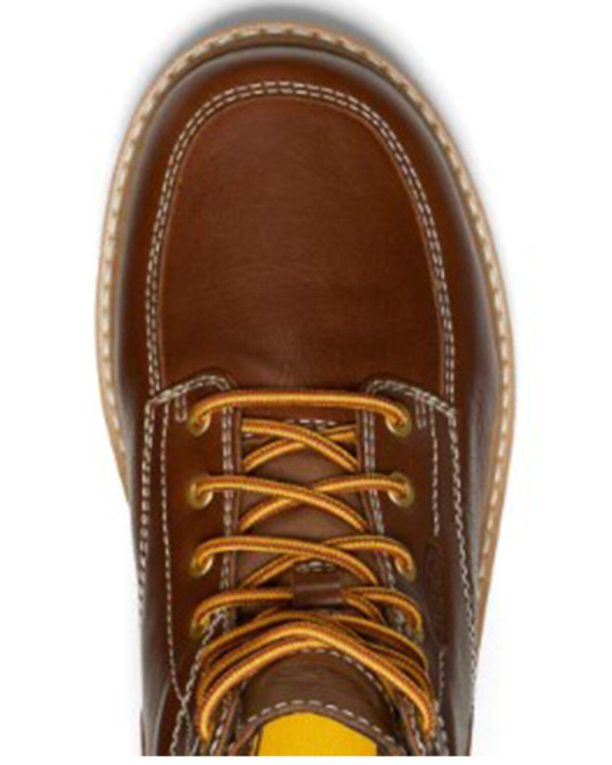 Image #4 - Keen Men's San Jose 6" Waterproof Work Boots - Moc Toe, Brown, hi-res