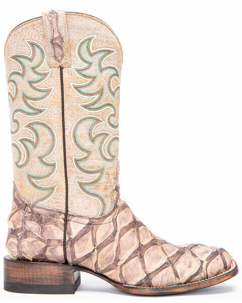 Image #2 - Shyanne Women's Exotic Pirarucu Western Boots - Square Toe, , hi-res
