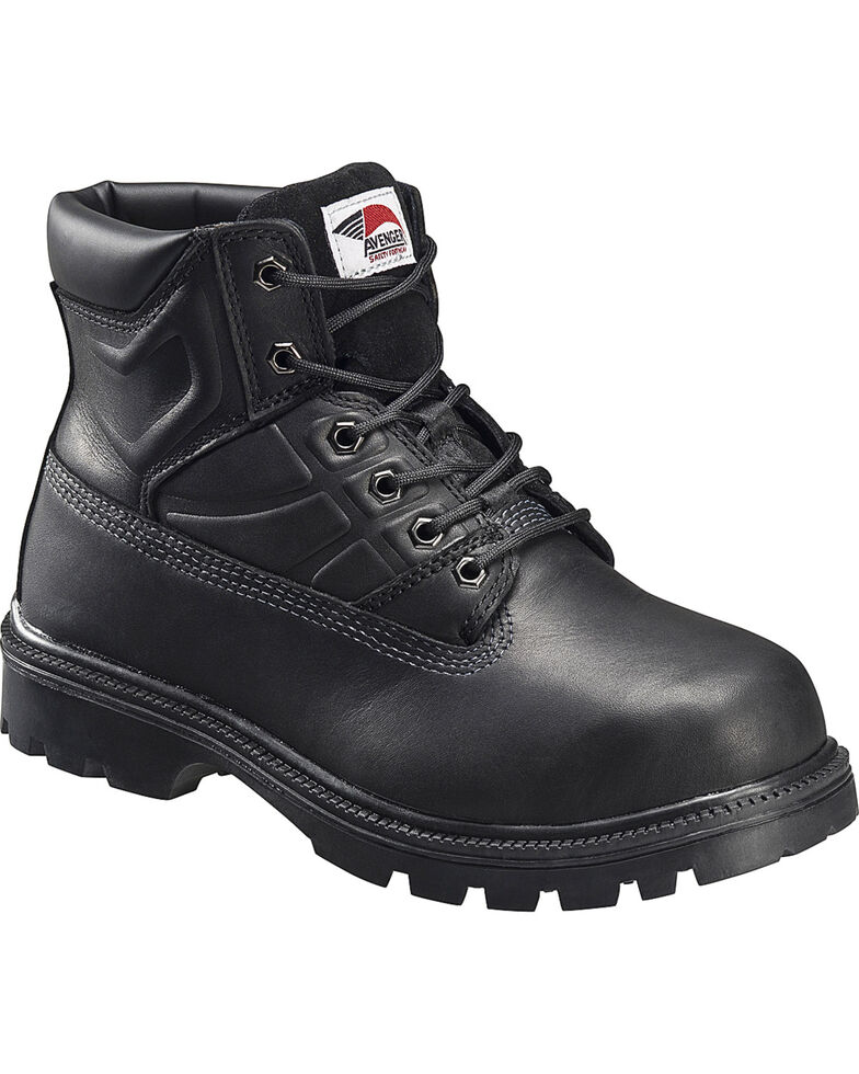 Avenger Men's Lace Up High Heat Steel Toe Work Boots Boot Barn