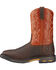 Ariat Men's Workhog Square Toe Work Boots, Earth, hi-res