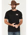 Image #2 - Brixton Men's Oath V Short Sleeve Graphic T-Shirt, Black, hi-res