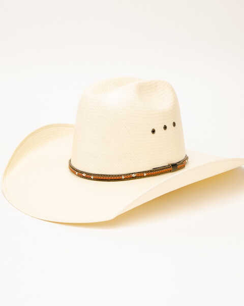 Image #1 - Rodeo King Men's Quenton 25X Straw Hat, , hi-res