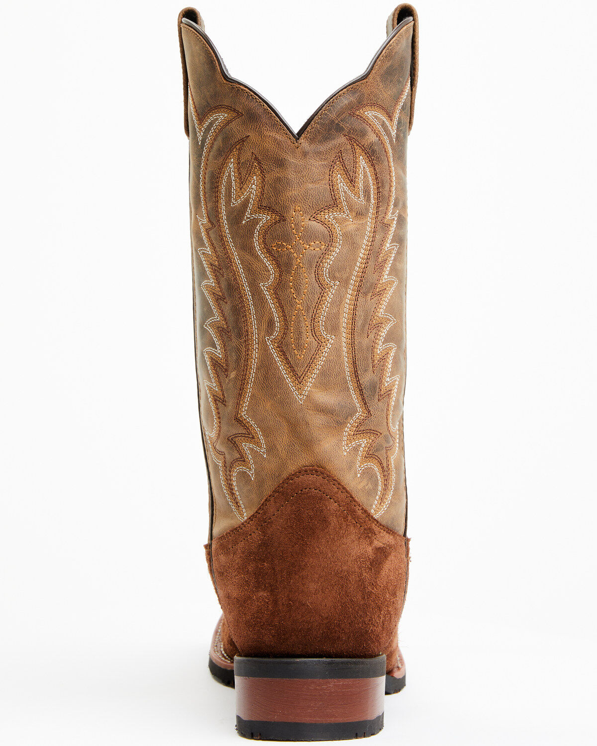 Product Name:  Laredo Men's Rigid Roughout Performance Western Boots - Broad Square Toe