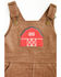 Image #2 - Angel Dear Infant Boys' Barn Corduroy Overalls, Brown, hi-res