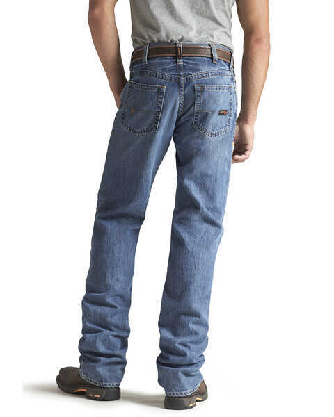 Image #5 - Ariat Men's Flame Resistant Flint M3 Loose Fit Jeans, Denim, hi-res