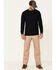 Hawx Men's Solid Forge Long Sleeve Work Pocket T-Shirt - Tall, Black, hi-res
