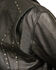 Image #4 - Milwaukee Leather Women's Classic Studded Motorcycle Leather Jacket, Black, hi-res