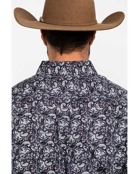 Image #5 - Cinch Men's Multi Paisley Print Weave Long Sleeve Western Shirt , , hi-res