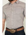 Image #3 - Gibson Men's Gold Cave Plaid Print Short Sleeve Button-Down Western Shirt, Multi, hi-res