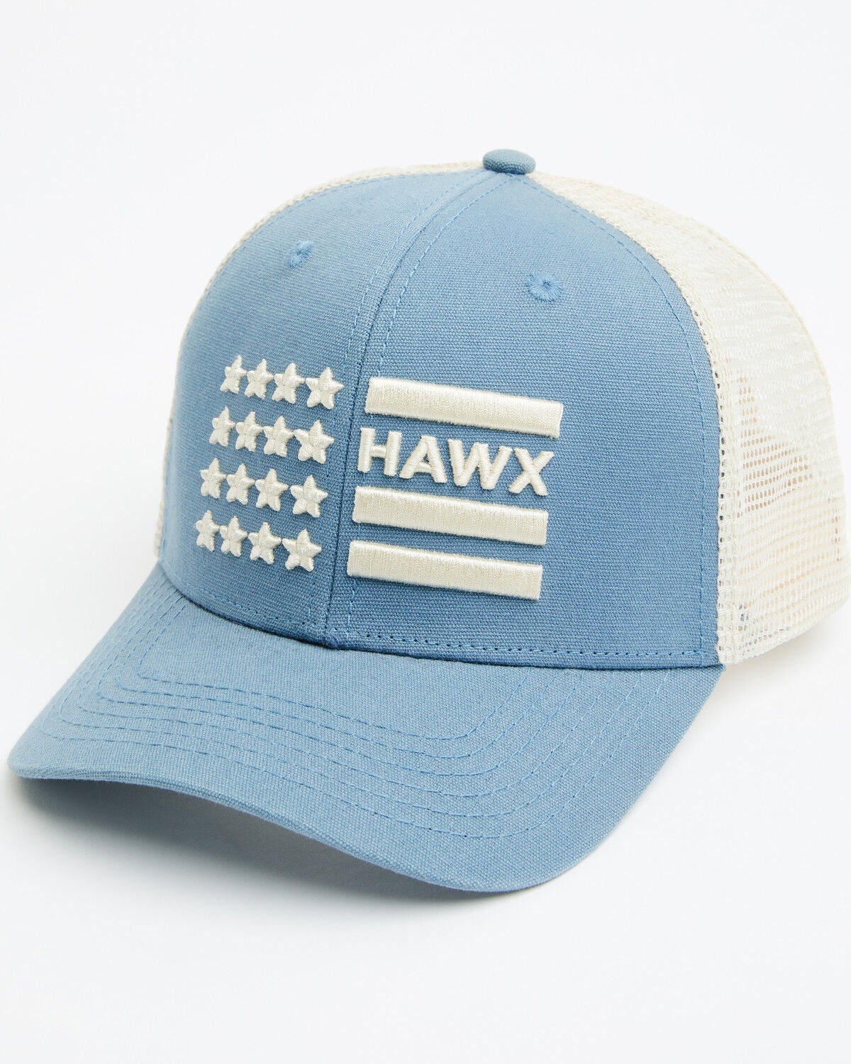 Hawx Men's Stars & Stripes Logo Ball Cap, Medium Blue, hi-res