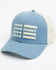 Image #1 - Hawx Men's Stars & Stripes Logo Ball Cap, Medium Blue, hi-res