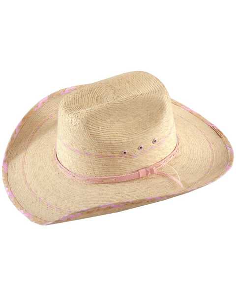 Image #1 - Bullhide Candy Kisses Straw Cowgirl Hat, Natural, hi-res