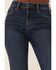 Cello Women's Dark Wash High Rise Flare Jeans, Blue, hi-res
