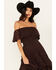 Image #3 - Shyanne Women's Lace Off The Shoulder High-Low Dress, , hi-res