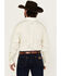 Image #4 - Ariat Men's Wrinkle Free Griffin Geo Print Long Sleeve Button-Down Western Shirt, Cream, hi-res