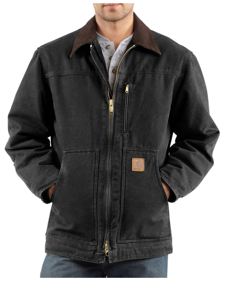 Carhartt Men's Sandstone Ridge Sherpa Lined Jacket | Boot Barn