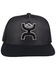 Image #3 - Hooey Men's Baller Logo Mesh Trucker Cap, Black, hi-res