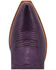 Image #6 - Black Star Women's Victoria Western Boots - Snip Toe, Purple, hi-res