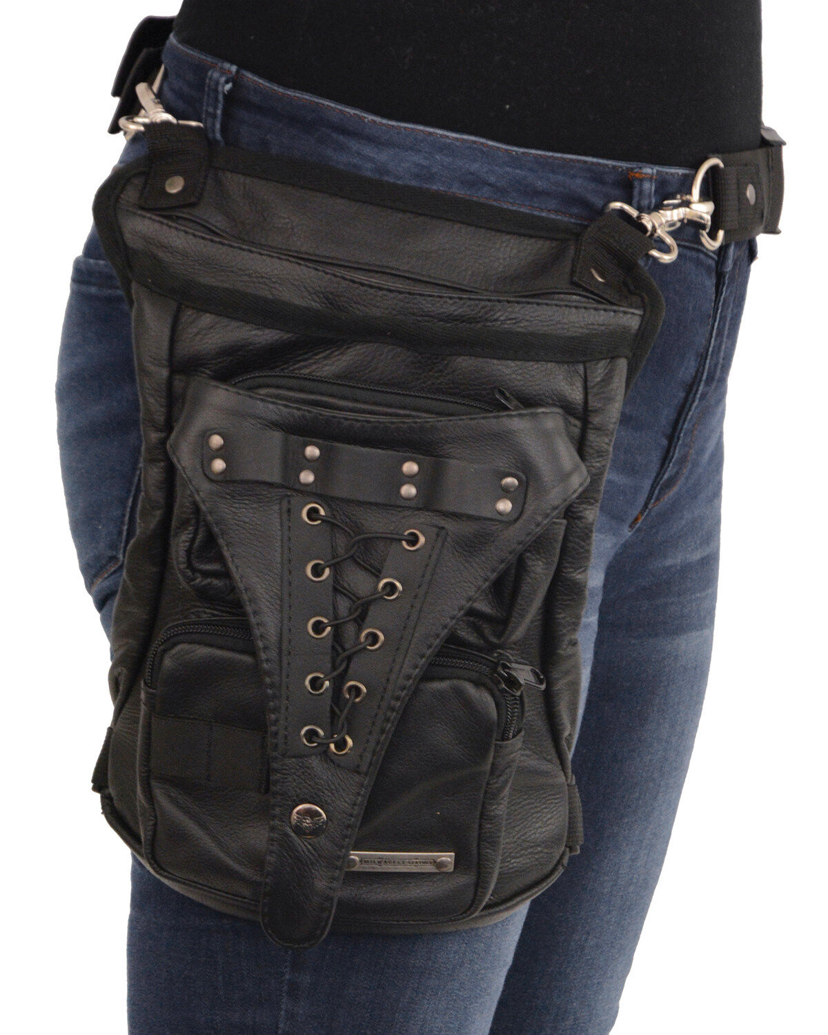 Image #1 - Milwaukee Leather Conceal & Carry Waist Belt Thigh Bag, , hi-res