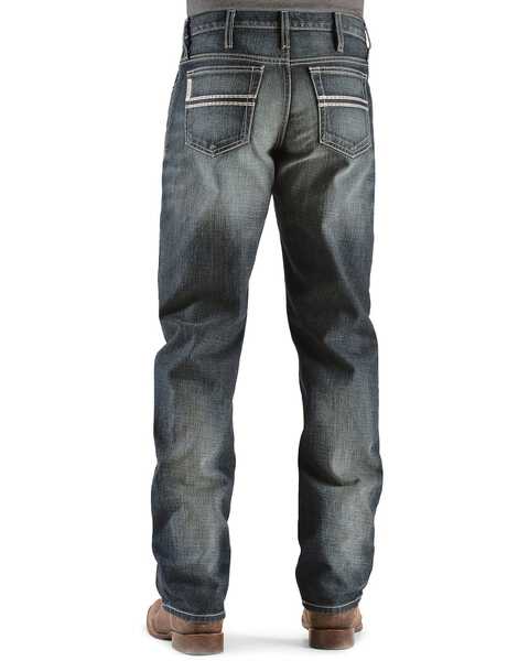Cinch Men's White Label Relaxed Fit Jeans, Dark Stone, hi-res