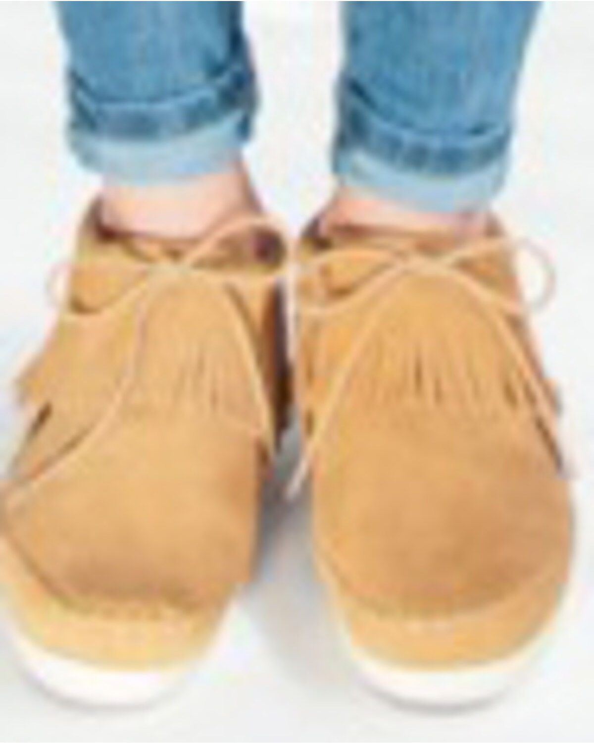 minnetonka venice fringe moccasin bootie