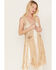 Image #2 - Shyanne Women's Macrame Fringe Vest, Taupe, hi-res