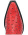 Image #6 - Dingo Women's Selene Tall Western Boots - Snip Toe, Red, hi-res
