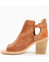 Image #3 - Diba True Women's Zest Open Toe Boots - Round Toe, Tan, hi-res