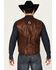 Image #4 - Kobler Leather Men's Lacing Zapata Vest, Dark Brown, hi-res
