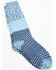 Image #1 - World's Softest Women's Weekend Gallery Peacoat Crew Socks, Teal, hi-res