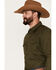 Image #2 - Cody James Men's Wooly Mammoth Solid Long Sleeve Snap Western Shirt, , hi-res