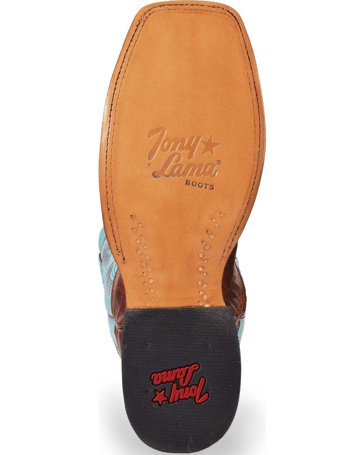 Image #5 - Tony Lama Men's Cabra Western Boots, Honey, hi-res