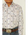 Rough Stock By Panhandle Boys' Cream Southwestern Paisley Print Long Sleeve Snap Western Shirt , Cream, hi-res