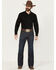 Image #1 - Cody James Men's Night Hawk Wash Duke Relaxed Bootcut Stretch Denim Jeans, Dark Wash, hi-res