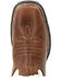 Durango Women's Maverick Waterproof Western Work Boots - Steel Toe, Brown, hi-res