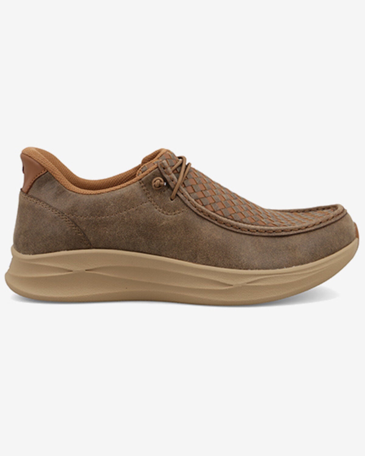 Image #2 - Twisted X Men's Feather X&trade; EZ On Casual Shoes - Moc Toe, Brown, hi-res