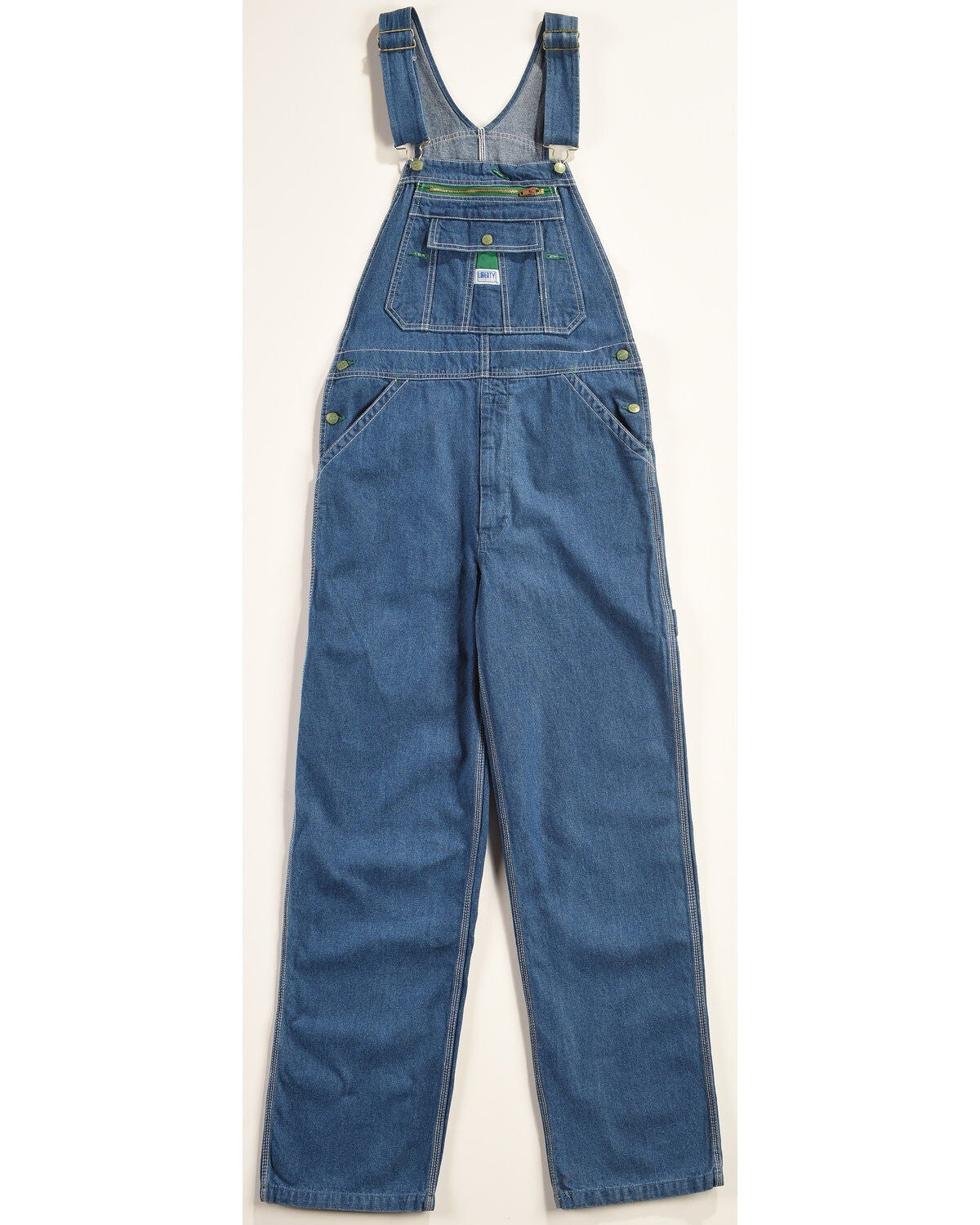 Liberty Men's Stonewashed Denim Bib Overalls | Boot Barn