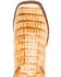 Image #6 - Dan Post Men's Tan Caiman Belly Western Boots - Broad Square Toe, Tan, hi-res
