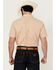 Image #4 - Cody James Men's Gold Coast Geo Print Short Sleeve Button-Down Stretch Western Shirt, Gold, hi-res