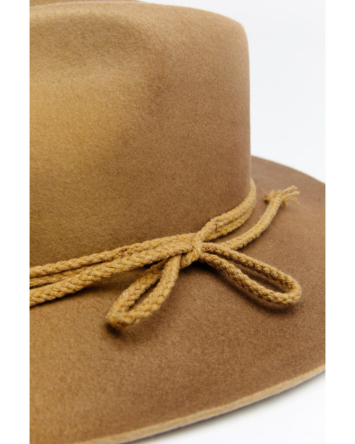 Image #3 - Shyanne Women's Tan Aster Wool Felt Western Hat , Tan, hi-res