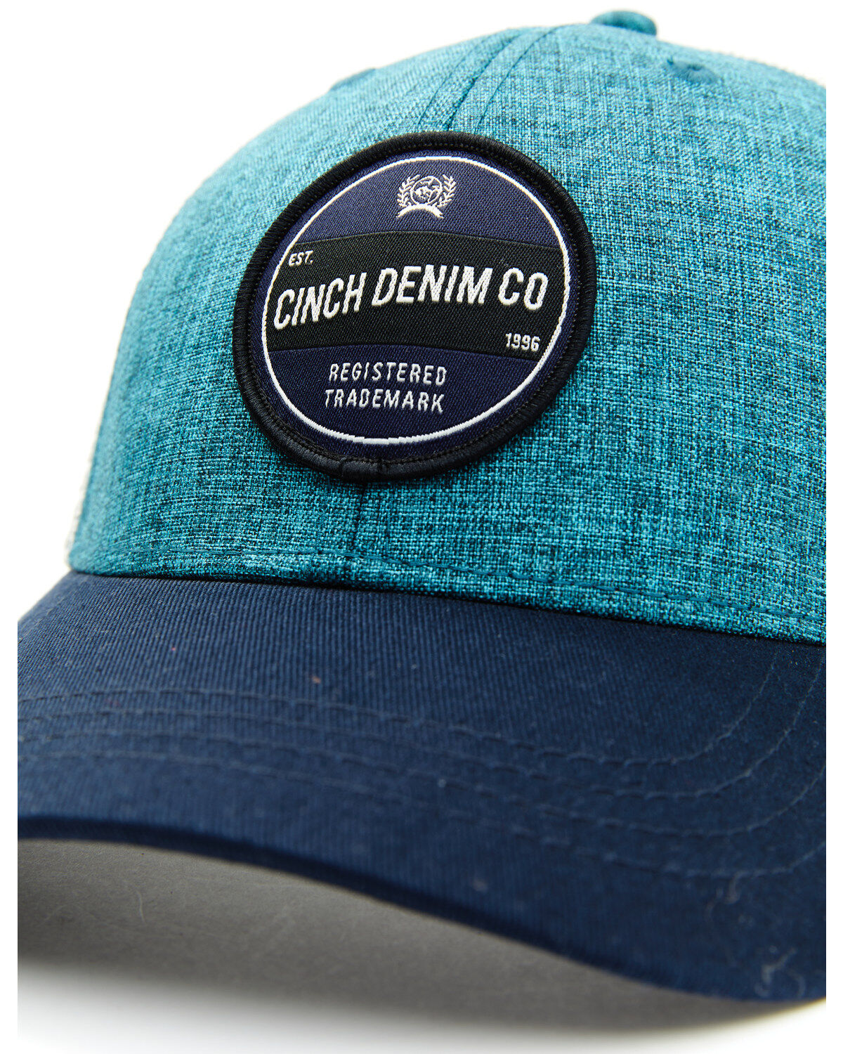 Image #2 - Cinch Men's Circle Logo Patch Ball Cap, Purple, hi-res