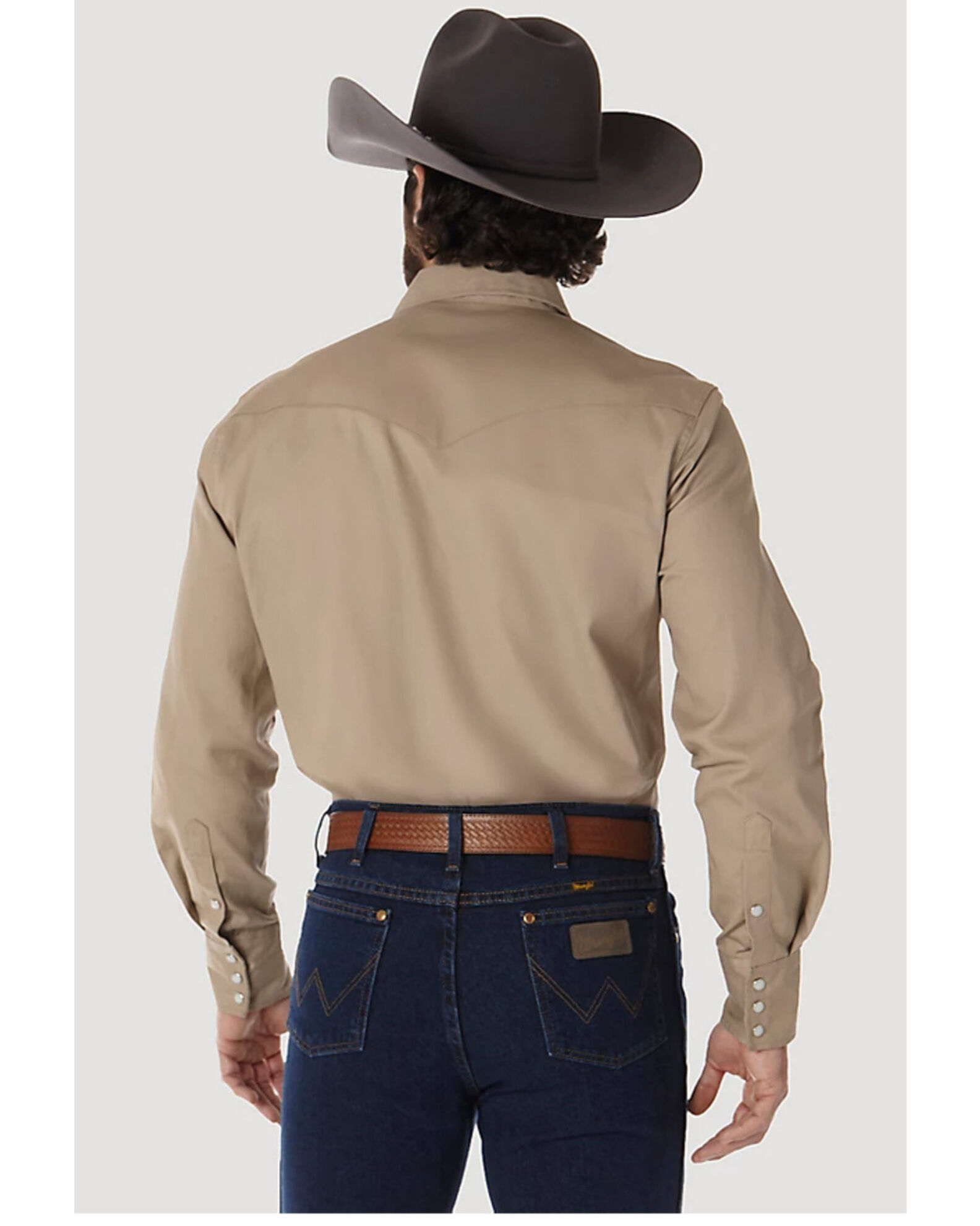 Wrangler cowboy cut work shirt best sale