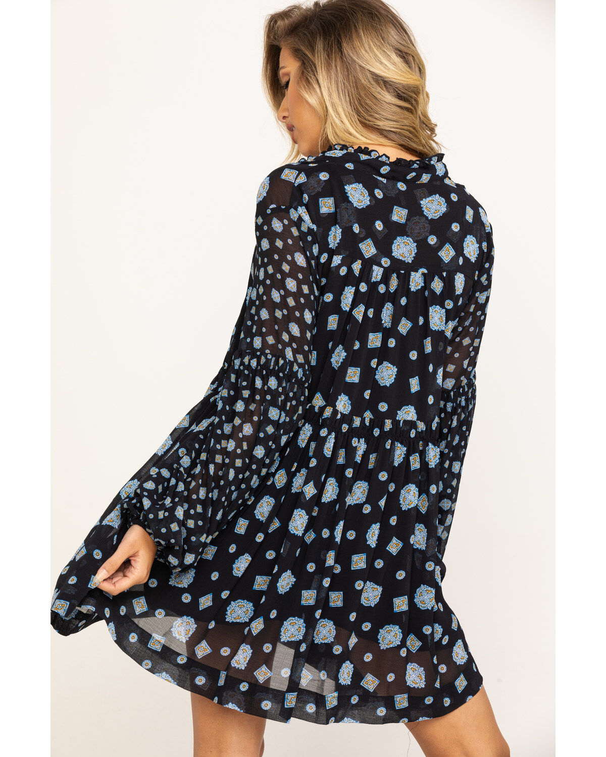 free people turn turn mini dress