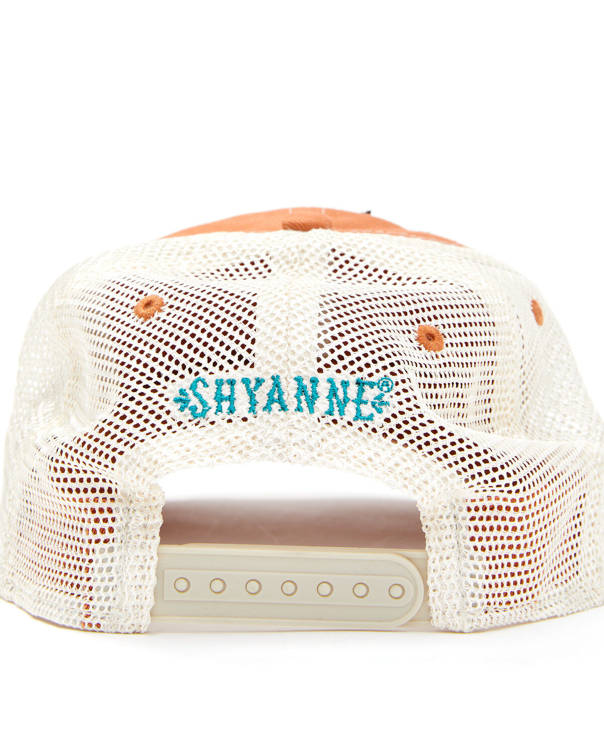 Image #3 - Shyanne Women's Southwestern Steerhead Embroidered Patch Mesh-Back Ball Cap, Chilli, hi-res