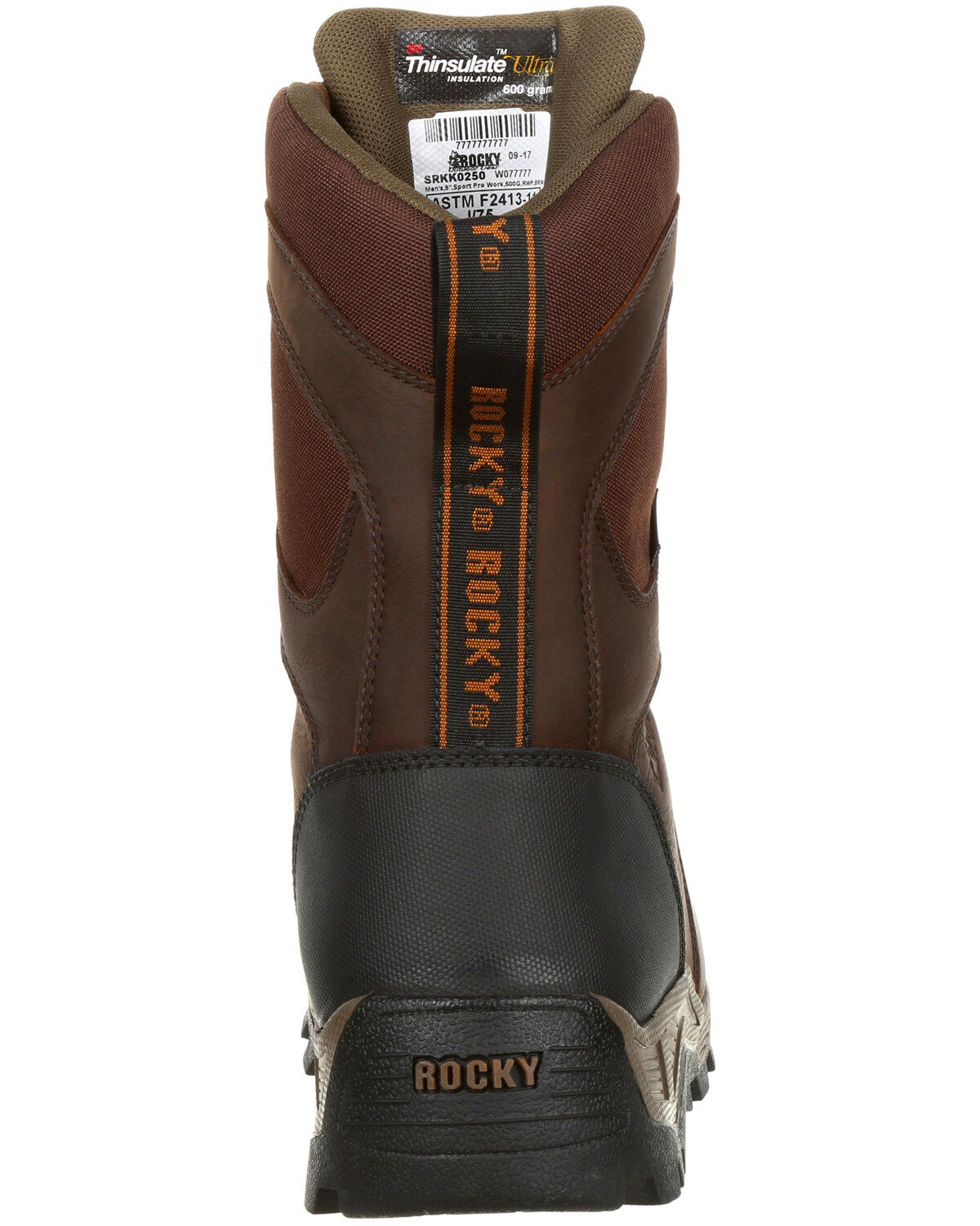 1200 gram insulated composite toe work boots