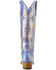 Image #5 - Old Gringo Women's Stelletta Tall Western Boots - Snip Toe, Blue, hi-res